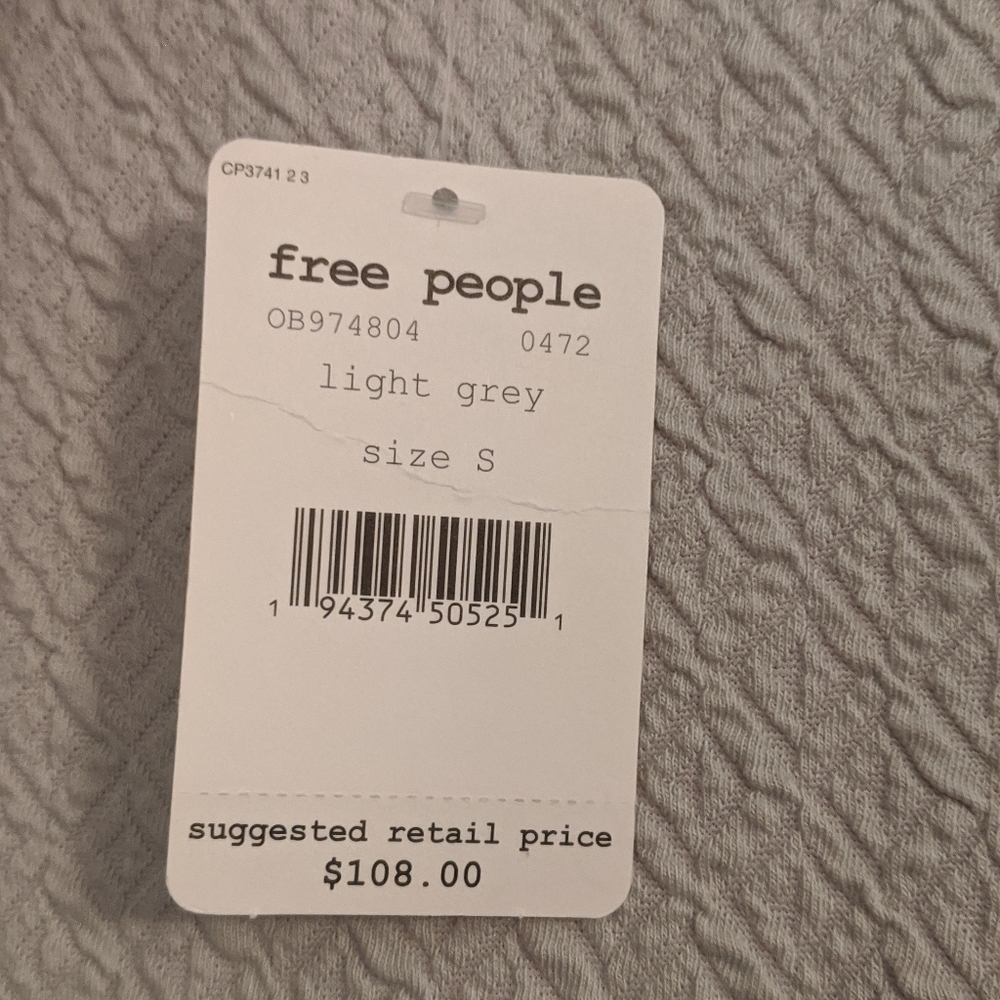 Free People l NWT Grey Easy Street Mini Dr… - Picture 11 of 13